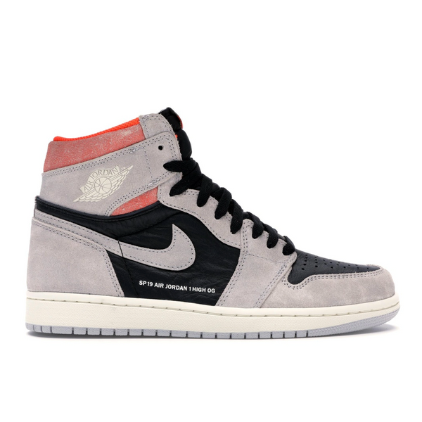 Jordan 1 Retro High (Neutral Grey Hyper Crimson)