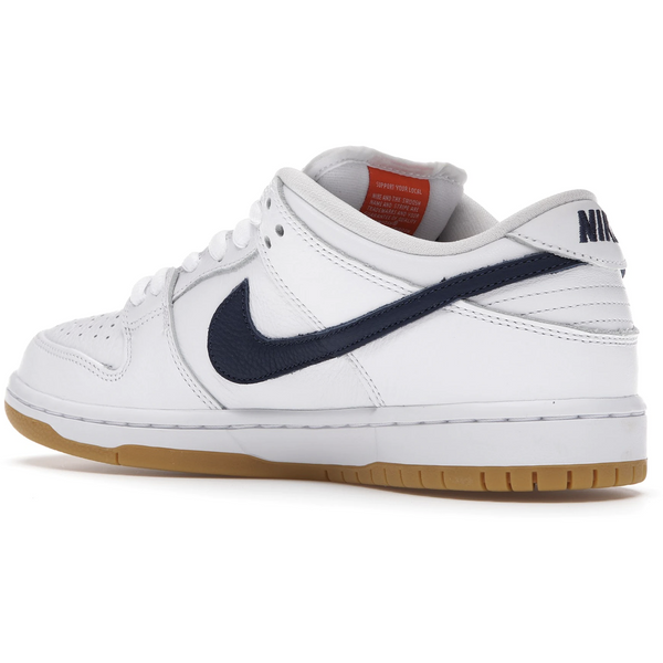 Nike SB Dunk Low Orange Label (White Navy)