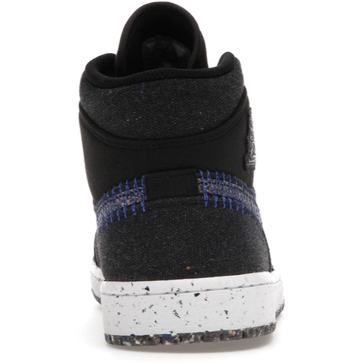 Jordan 1 Mid Crater (Black)