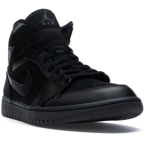 Jordan 1 Mid (Triple Black )