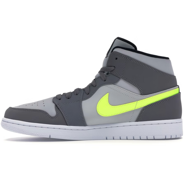 Jordan 1 Mid Gunsmoke Volt