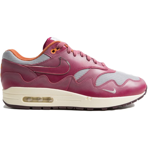 Nike Air Max 1 Patta Waves Rush Maroon (with Bracelet)