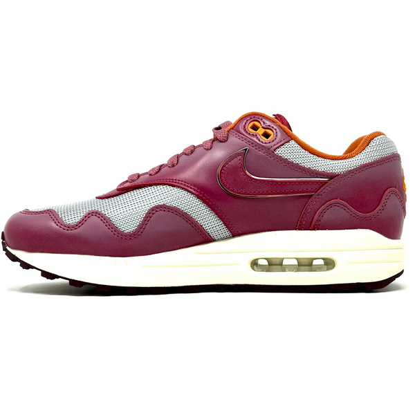Nike Air Max 1 Patta Waves Rush Maroon (with Bracelet)