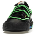 Nike Blazer Low Off-White (Black Electro Green)