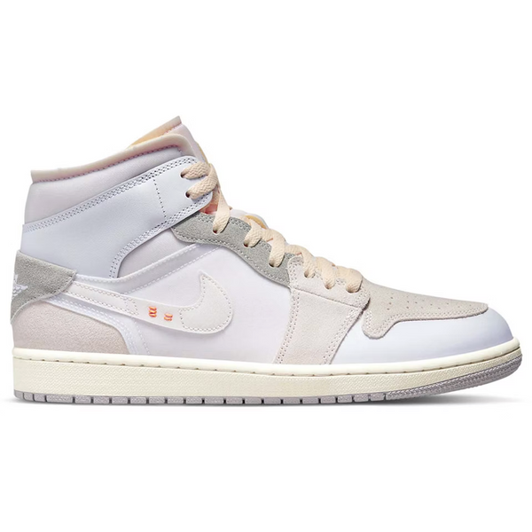 Jordan 1 Mid SE (Craft Inside Out White Grey)