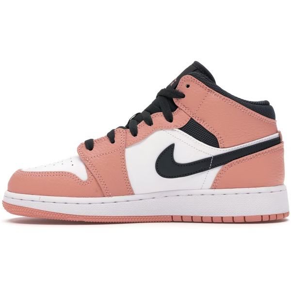 Jordan 1 Mid (Pink Quartz)