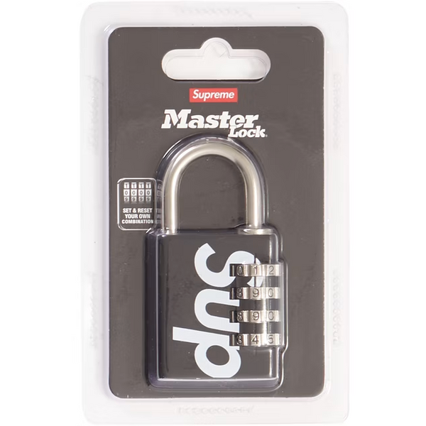 Supreme Masterlock Numeric Lock (Black)