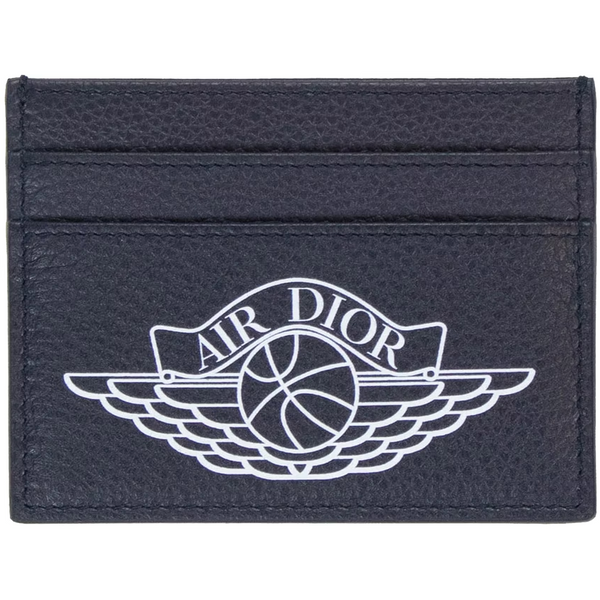 Dior x Jordan Wings Card Holder (4 Card Slot) Navy