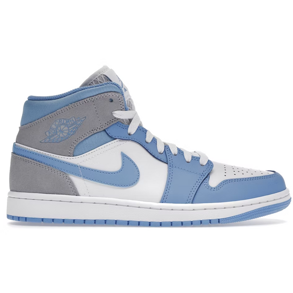 Jordan 1 Mid (University Blue Grey)