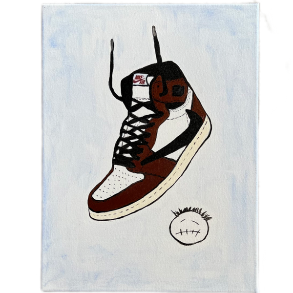 Hand Drawing Paintings  (Travis Scott)