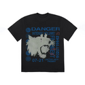 Travis Scott Cactus Jack For Fragment Danger Tee (Washed Black)