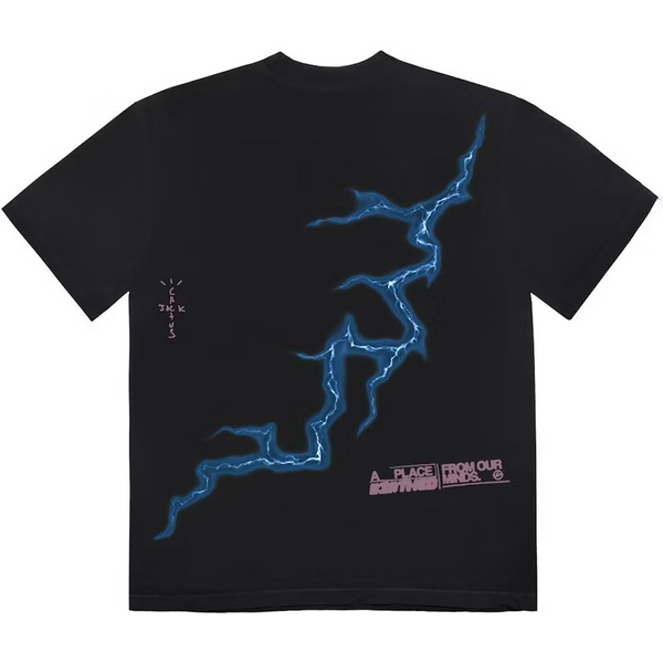 Travis Scott Cactus Jack For Fragment Danger Tee (Washed Black)