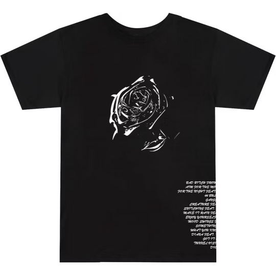 Pop Smoke x Vlone Tracklist Tee (Black)