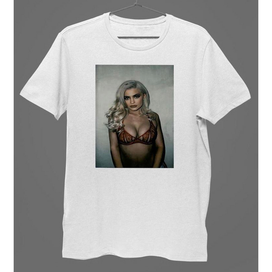 Kylie Jenner White SS Birthday Tee (White)