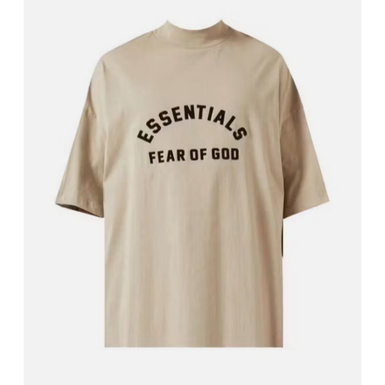 Essentials Fear Of God SS Tee (Dusty Beige)