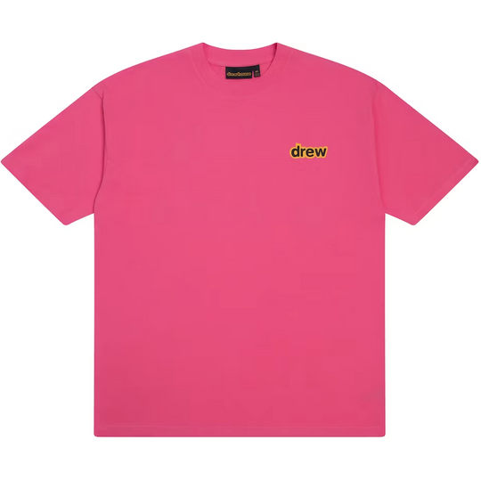 Drew house doodle joy ss tee (hot pink)