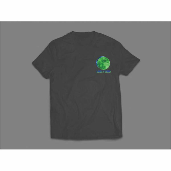 Lonely Cloud Moon T-Shirt (Black)