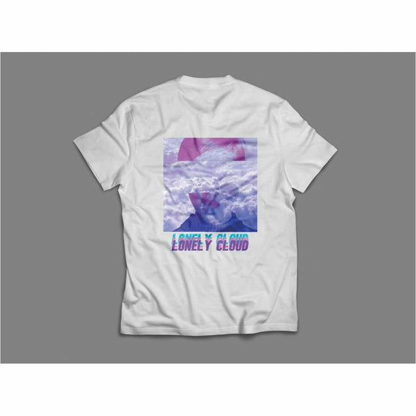 Lonely Cloud Head in the Clouds T-Shirt (White)