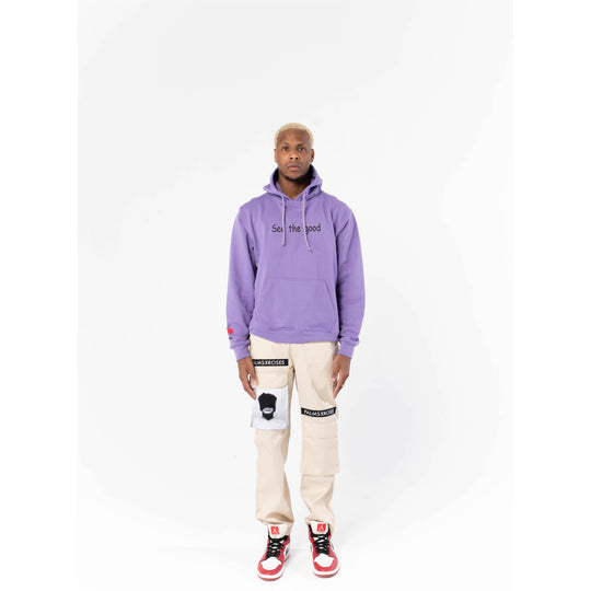 Palms and Roses See The Good Hoodie (Purple)