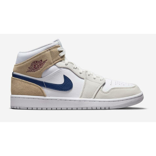 Jordan 1 Mid (White Tan)