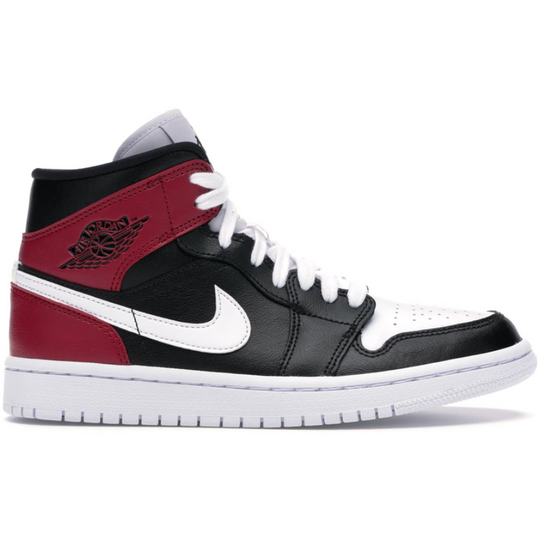Jordan 1 Mid (Black Noble Red) W