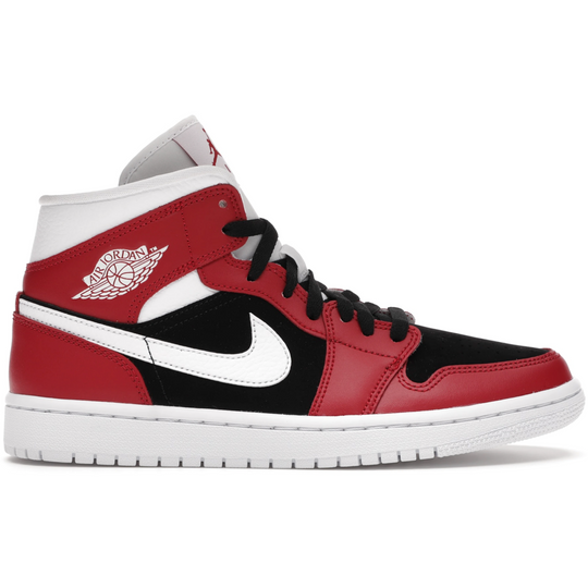 Jordan 1 Mid (Black Gym Red)