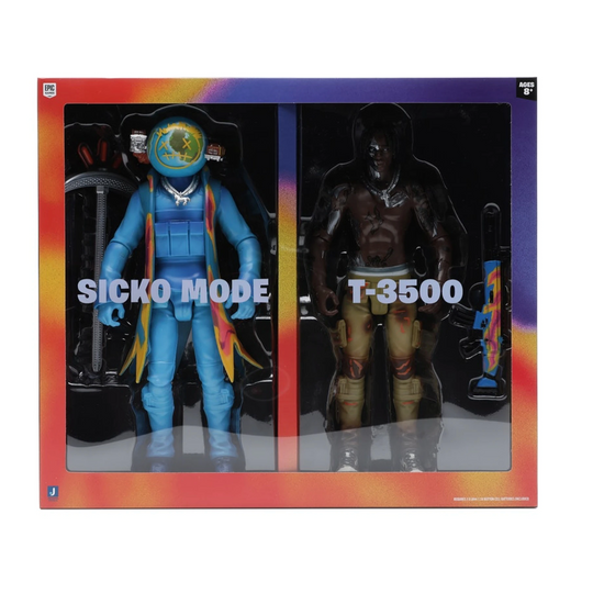 Travis Scott Cactus Jack Fortnite 12" Action Figure Duo Set