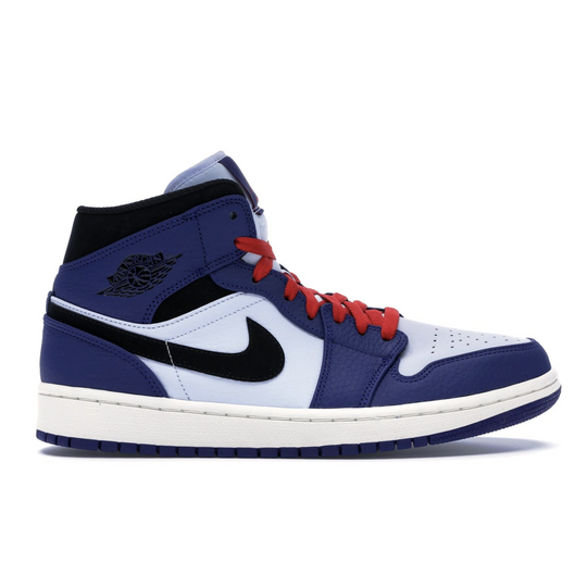 Jordan 1 Mid (Deep Royal Blue Black)