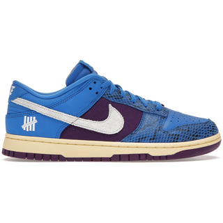 Nike Dunk Low Undefeated 5 On It Dunk vs. AF1 (Blue Night Purple)