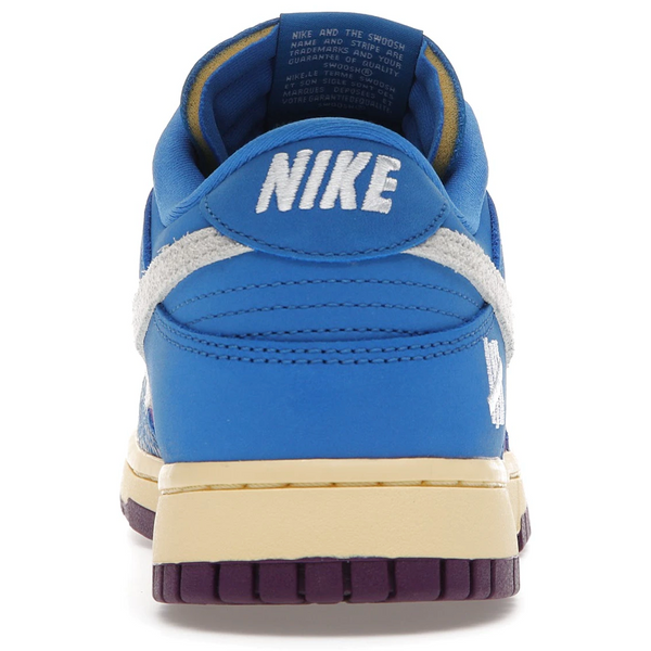Nike Dunk Low Undefeated 5 On It Dunk vs. AF1 (Blue Night Purple)