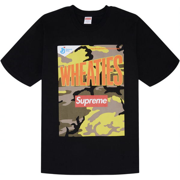 Supreme Wheaties Tee (Black)