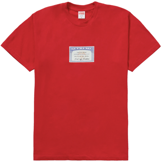 Supreme Social Tee (Red)