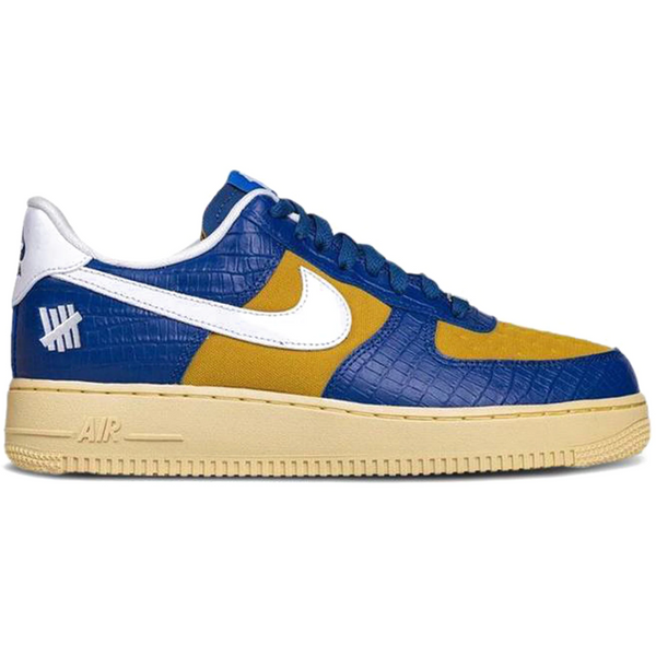 Nike Air Force 1 Low SP Undefeated 5 On It (Blue Yellow Croc)