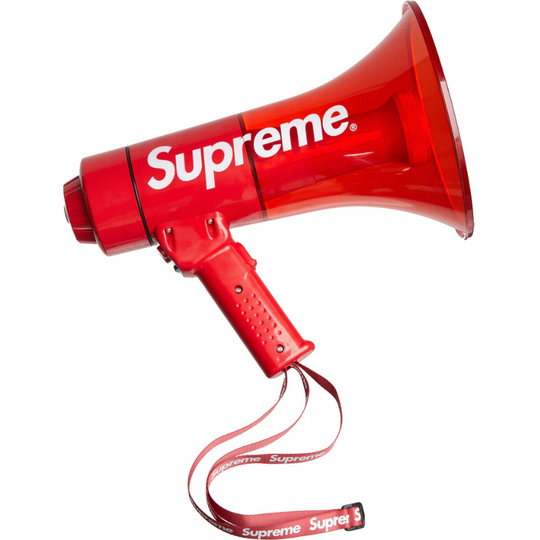 Supreme Pyle Waterproof Megaphone (Red)