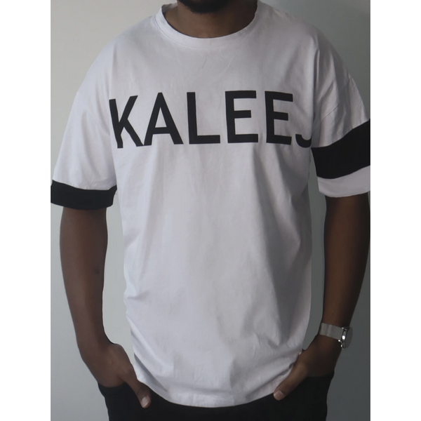 KALEEJ Oversized T-SHIRTS (White)