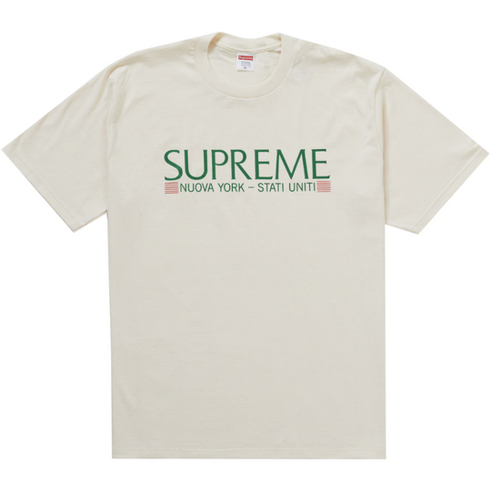 Supreme Nuova York Tee (Natural)
