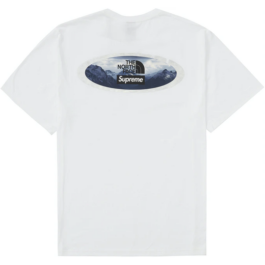 Supreme The North Face Mountains Tee (White)