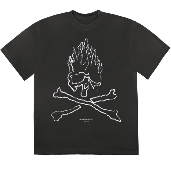 Travis Scott Cactus Jack For Mastermind Skull T-shirt (Black)