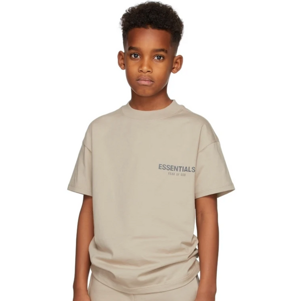 Fear of God Essentials Kids Core Collection T-shirt (Tan)