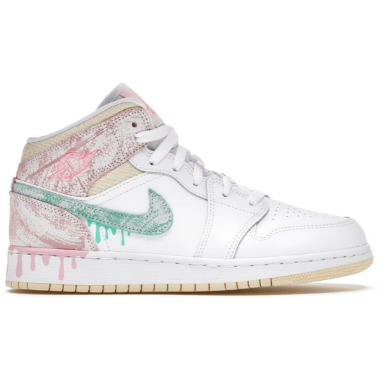 Jordan 1 Mid (Paint Drip)