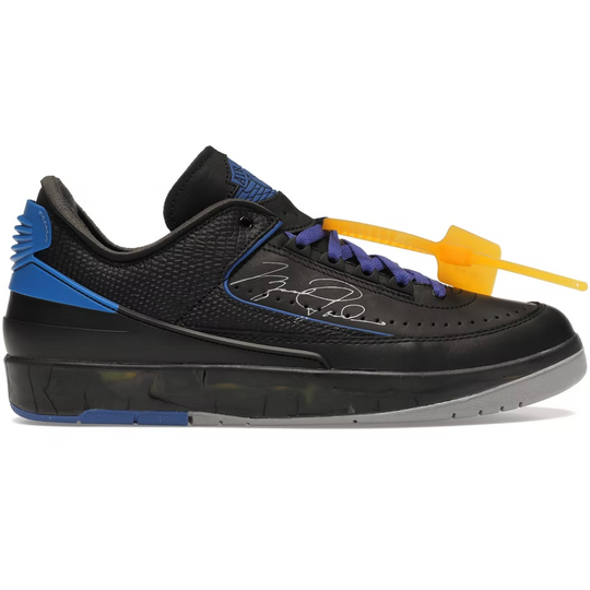 Jordan 2 Retro Low SP Off-White (Black Blue)