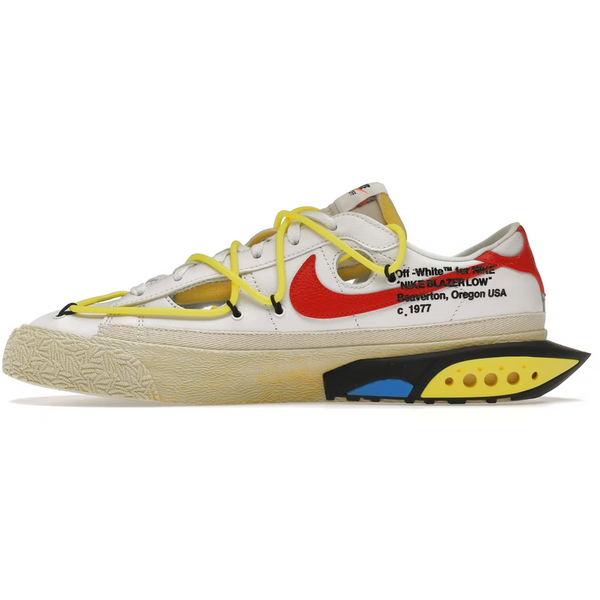 Nike Blazer Low Off-White (University Red)