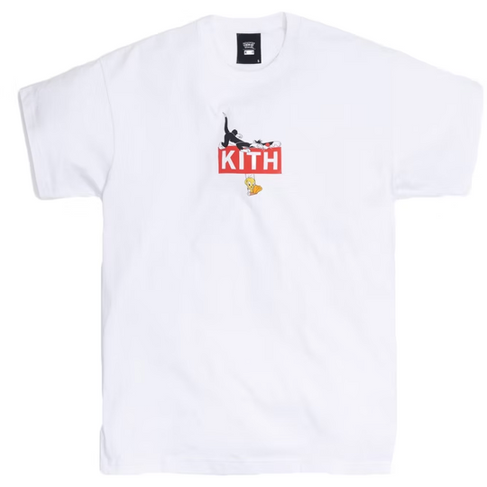 Kith x Looney Tunes Classic Logo Tee (White)
