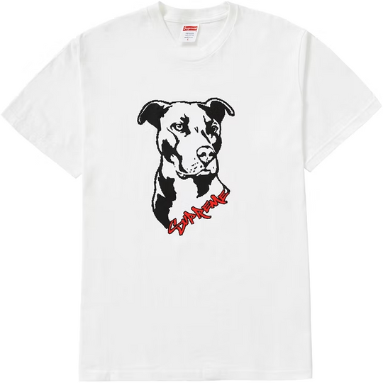 Supreme Pitbull Tee (White)