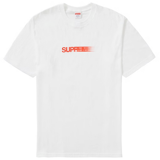 Supreme Motion Logo Tee  (White)