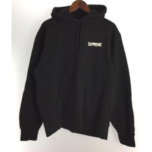 Supreme 1-800 Hooded Sweatshirt (Black)