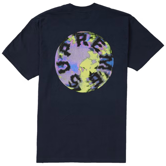 Supreme Marble Tee (Navy)