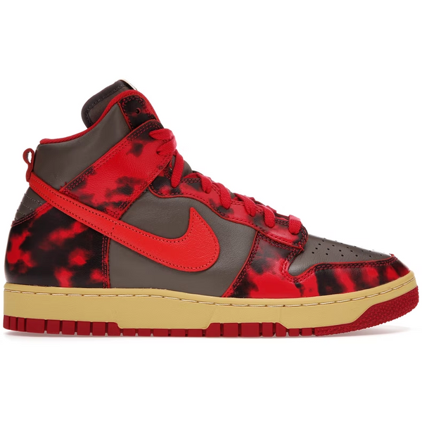 Nike Dunk High 1985 (Red Acid Wash)