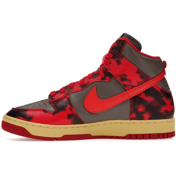 Nike Dunk High 1985 (Red Acid Wash)