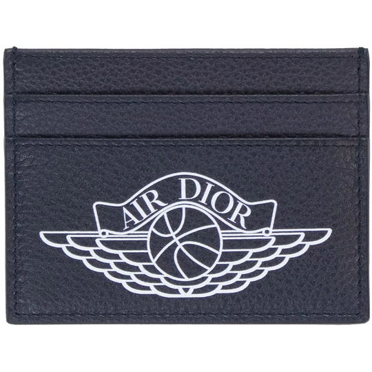 Dior x Jordan Wings Card Holder (4 Card Slot) Navy